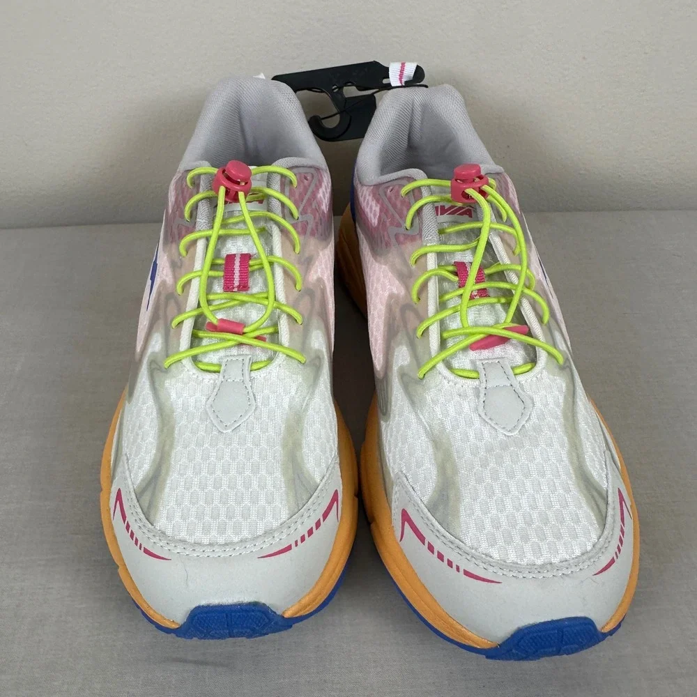Avia Women's 10 AV Fashion Bungee Sneakers Multi-Color Mesh Walking Workout NEW